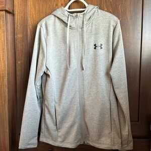LIKE NEW!! Under Armour men’s cold gear zip hoodie - Size M